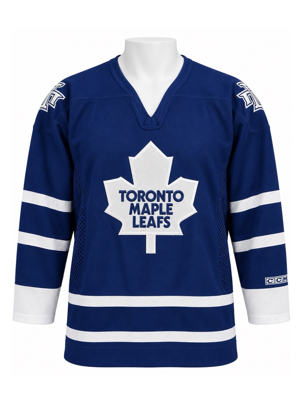 Size M CCM Men’s Toronto Maple Leafs Vintage NHL Hockey Jersey Made in Canada